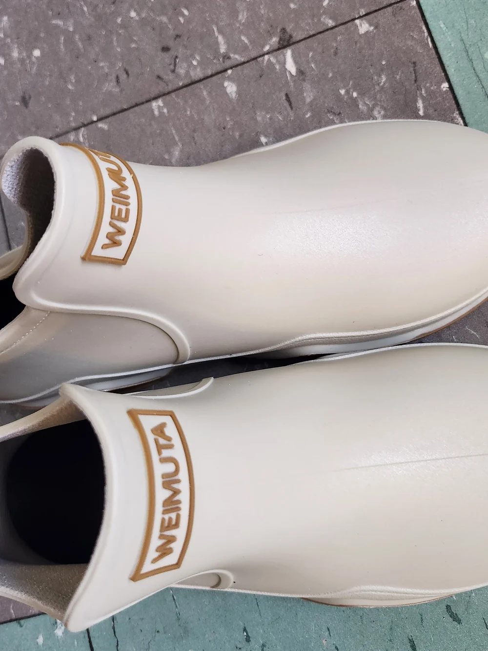 Kids Cream Water Shoes - Lightweight Slip-On